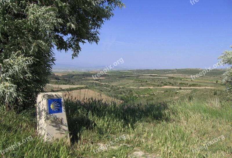 View Jakobsweg Landscape Spain Free Photos