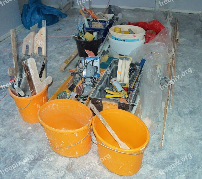 Renovate Tool Painter Work Site