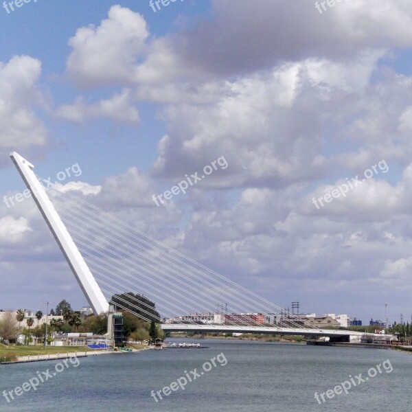 Bridge River Landscape Water City