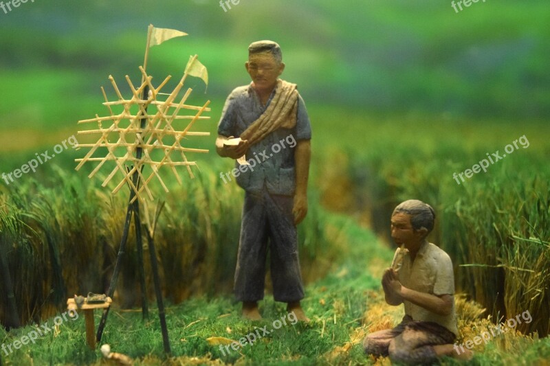 Sculpt Farmer Ceremony Chaing Mai Thailand