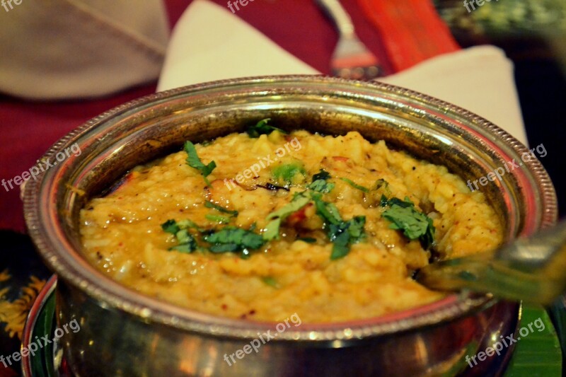 Bisibellabath Sambar Rice South-indian Dish