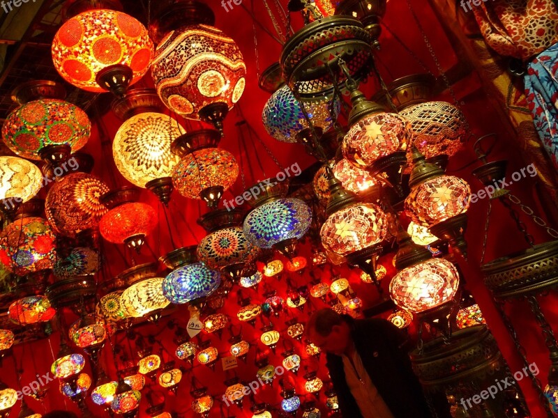 Lanterns Istanbul Turkey Market Lamp