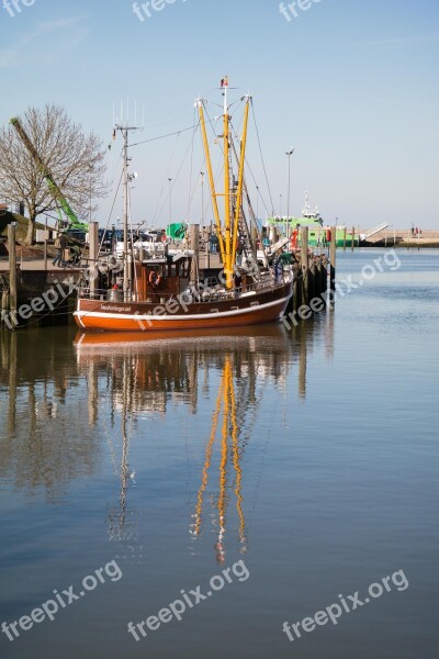 Boat Port Ship Fishing Boat Mast