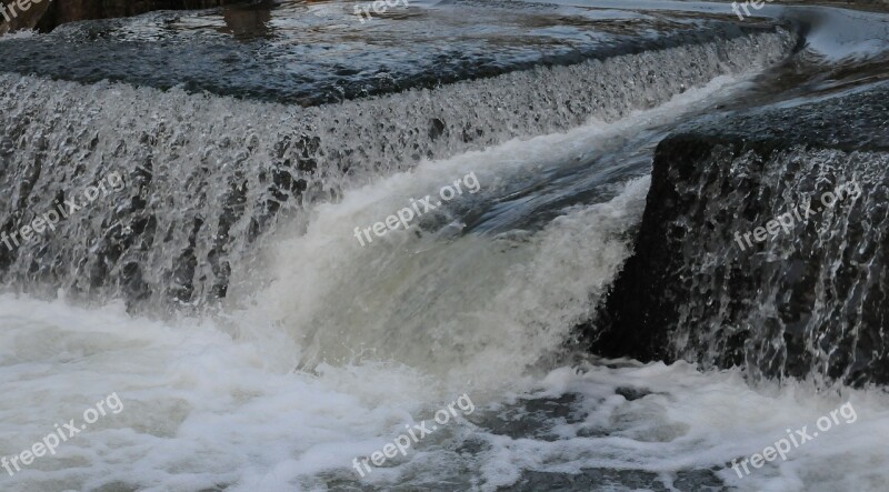 Water Cascade Fall River Whirlpool