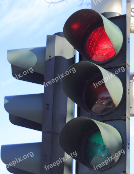 Traffic Lights Red Stop Light Signal Traffic Light Signals