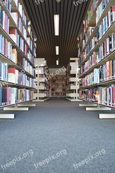 Books Library Read Bookmarks Bookshelf