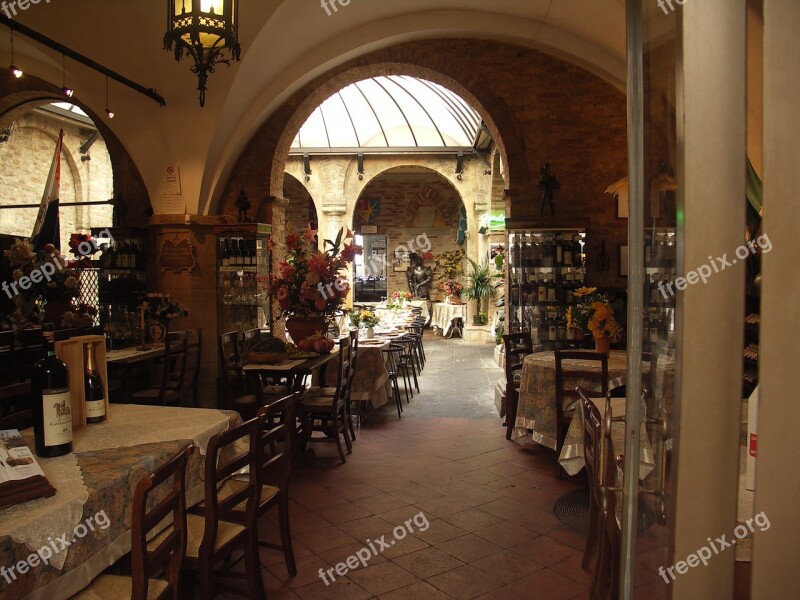 Tuscany Pizzeria San Gimignano Free Photos