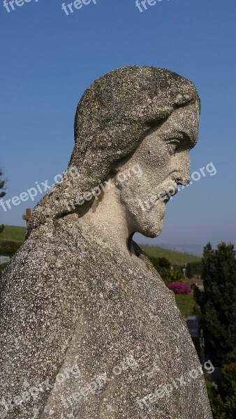 Jesus Stone Figure Jesus Christ Sculpture