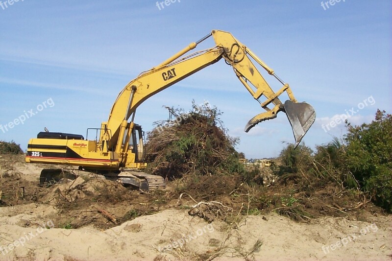 Steam Shovel Equipment Heavy Machine Construction