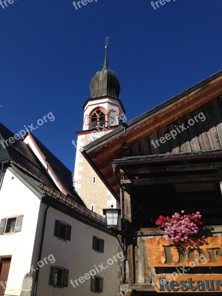 Fiss Summer Church Tower Spire