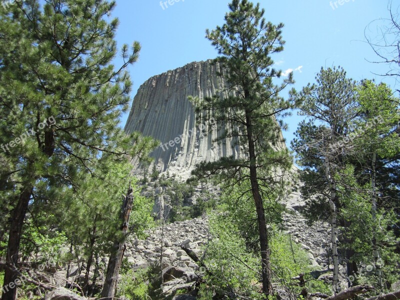 Wyoming Devil's Tower National Park Free Photos