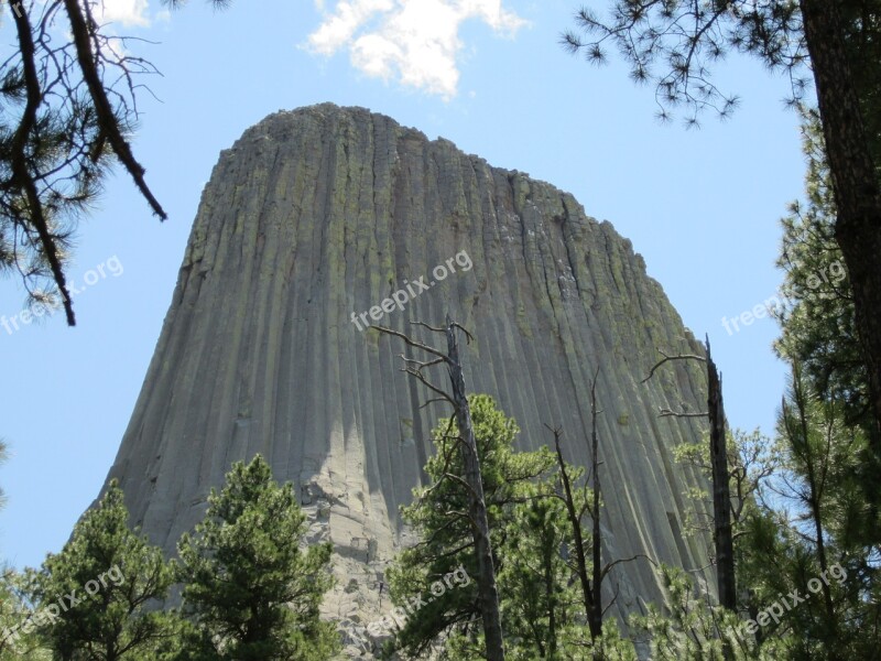 Wyoming Devil's Tower National Park Free Photos