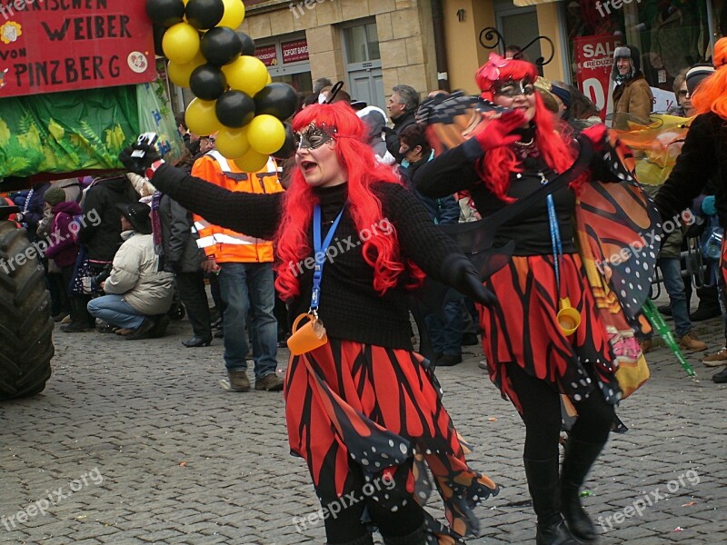 Carnival Shrove Monday Parade Witches Forchheim