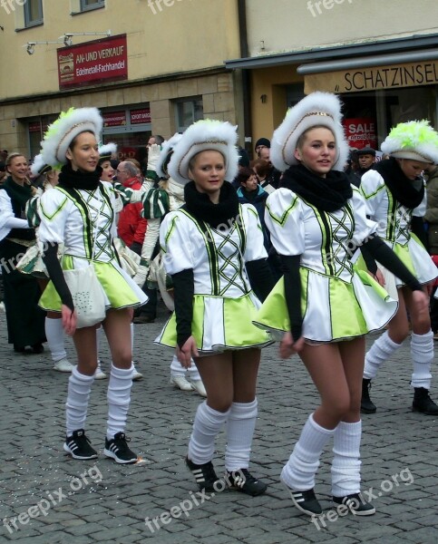 Carnival Shrove Monday Parade Radio-garde Forchheim