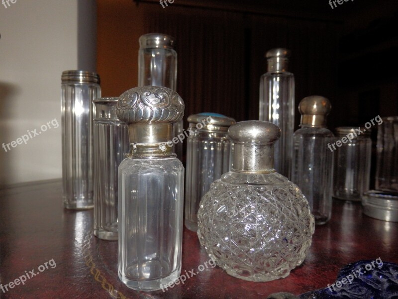 Bottles Antique Old Glass Vintage