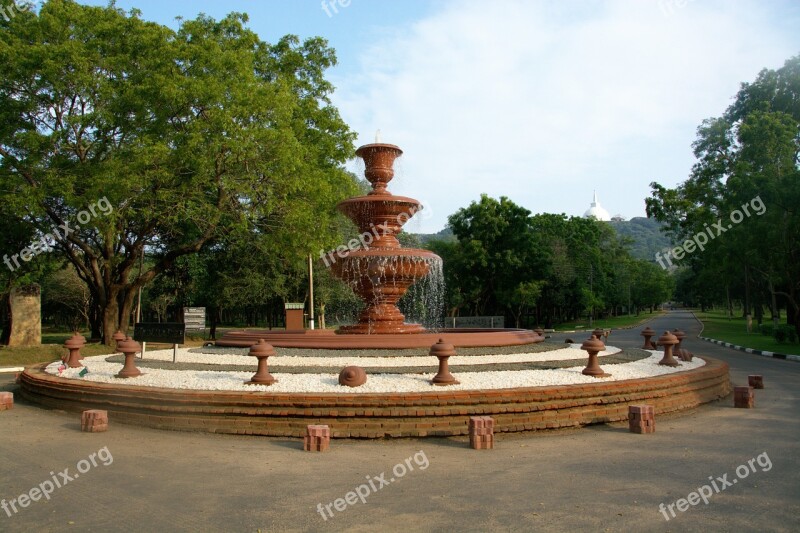 Fountain Crossroads Temple Free Photos