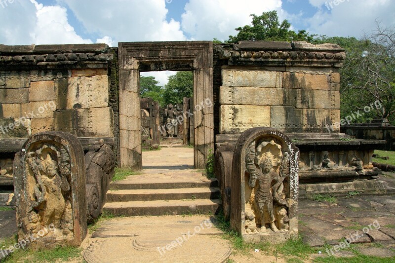 Temple Ruins Stones Ancient Ruins Free Photos