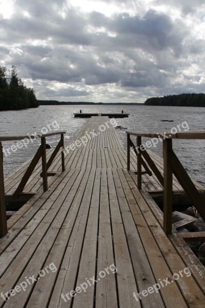 Water Plot Wood Board Cloud