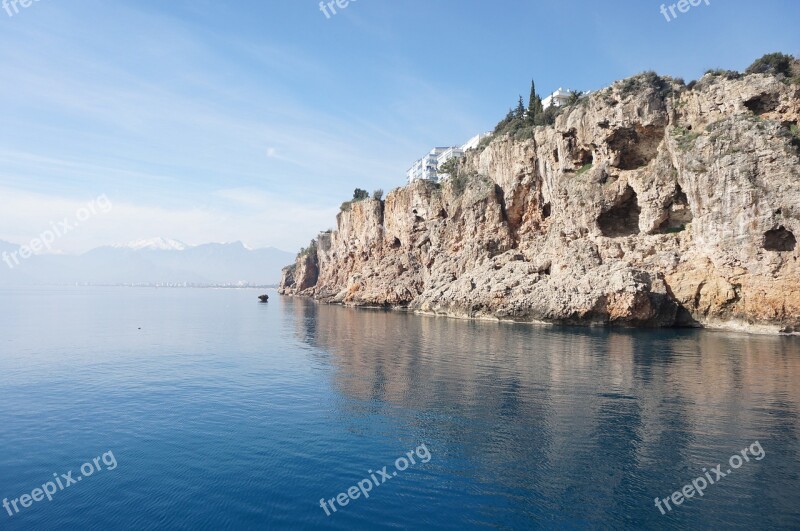 Turkey Antalya Sea Mediterranean Nature