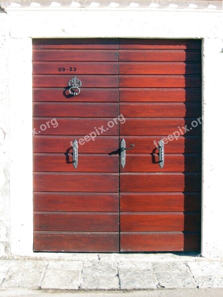 Door Daylight Wood Wooden Montenegro