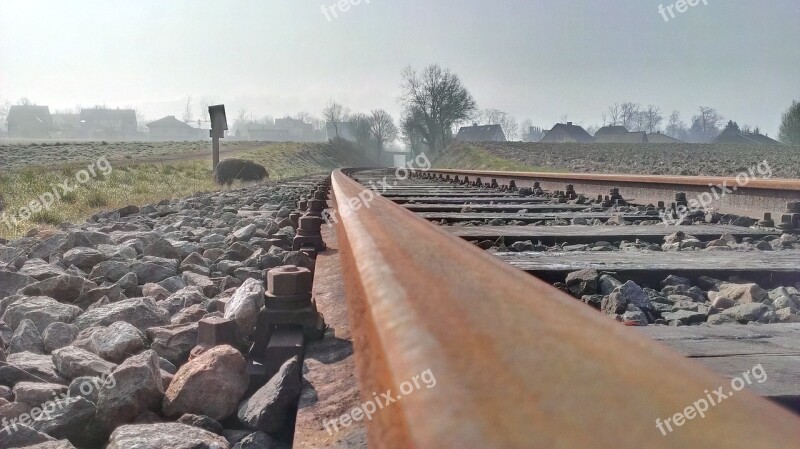 Track Landscape Rails Railway Tracks Free Photos