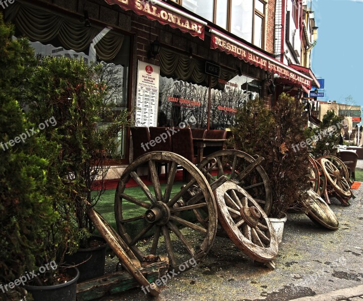 Wheel Turkey Istanbul Restaurant Old