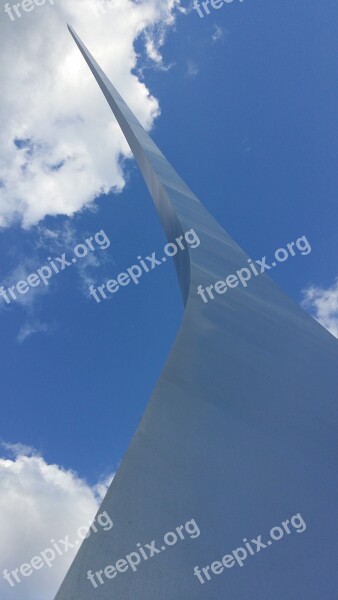 Air Force Memorial Washington Dc C Memorial Blue