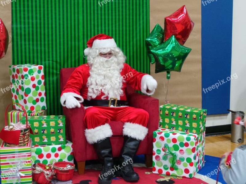 Santa Claus Christmas Gifts Free Photos