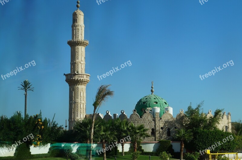 The Mosque Egypt Faith Tower Islam