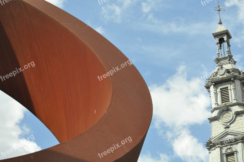 Bilbao Sky Forms Tower Iron