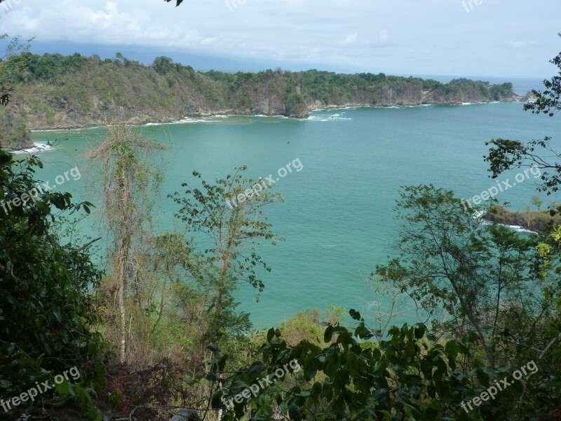 Beach Sea View Costa Rica Manuel Antonio