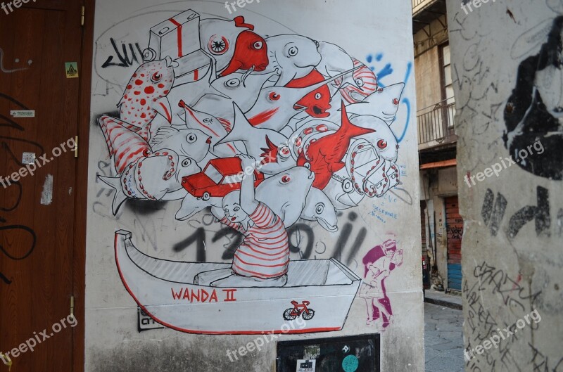 Graffiti Sicily Youth Art Wall