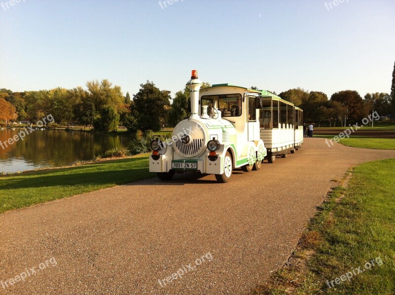 Train Tourist Transport Landscape Park