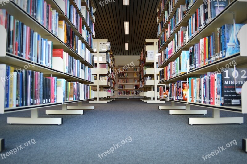 Books Library Read Bookmarks Bookshelf