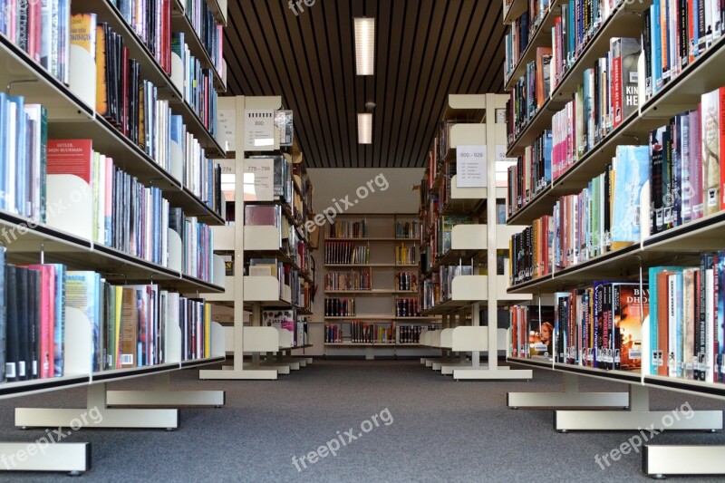 Books Library Read Bookmarks Bookshelf