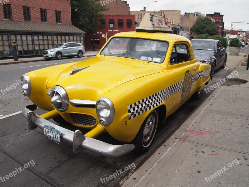 Taxi Cab New York Yellow