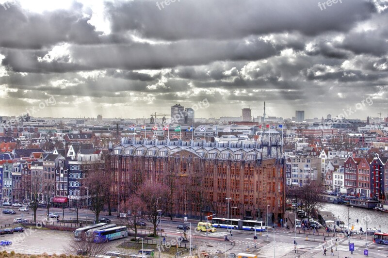 Amsterdam Center Town Netherlands City