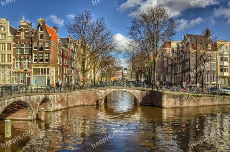 Amsterdam Center Town Netherlands City