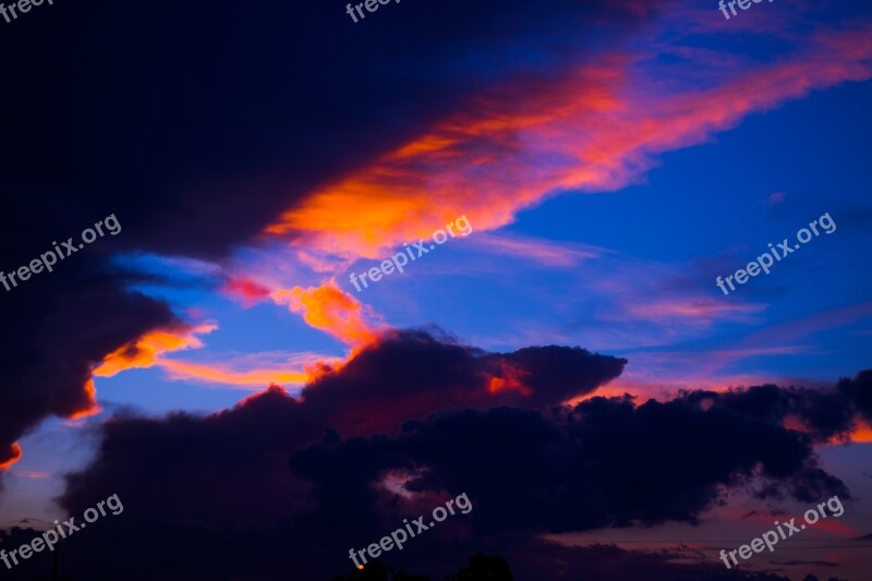 Deadly Skies Darkness Sky Free Photos