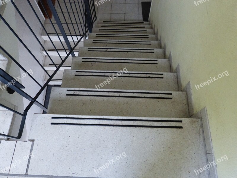 Stairs Gradually Emergence Staircase Stone