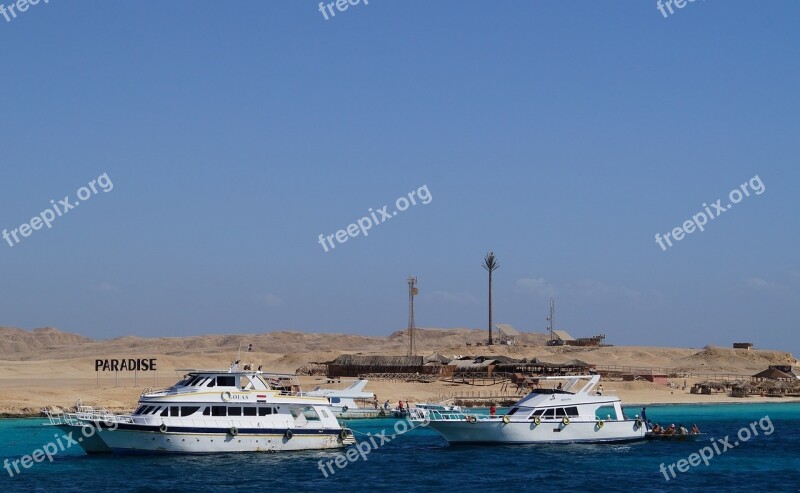 Sea Egypt Giftun Ship Island