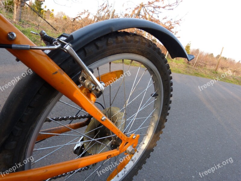 Bike Mature Wheel Mountain Bike Spokes