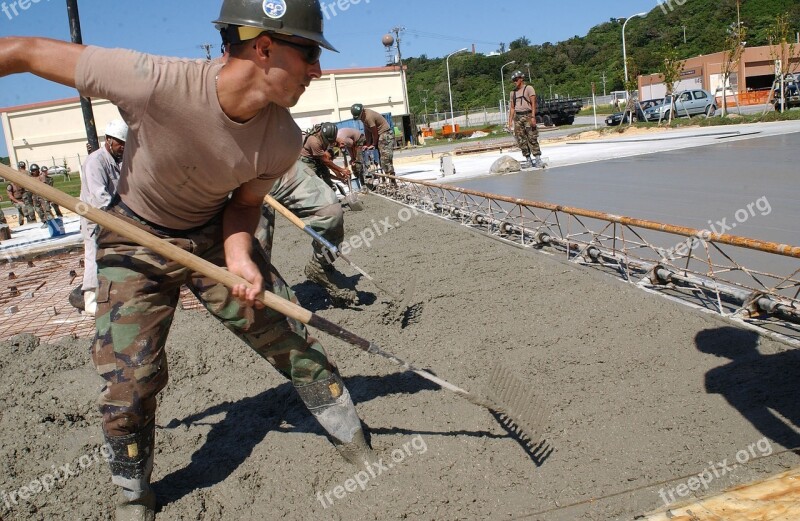 Road Construction Concrete Cement Work