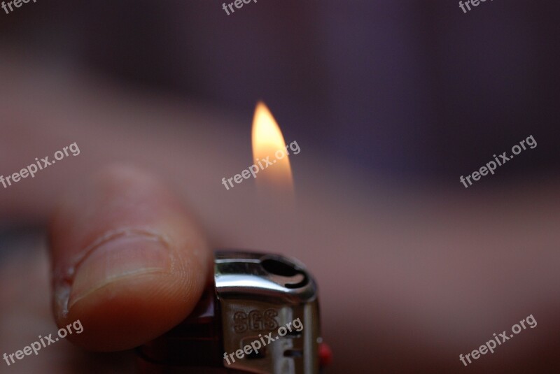 Lighter Finger Ignition Free Photos