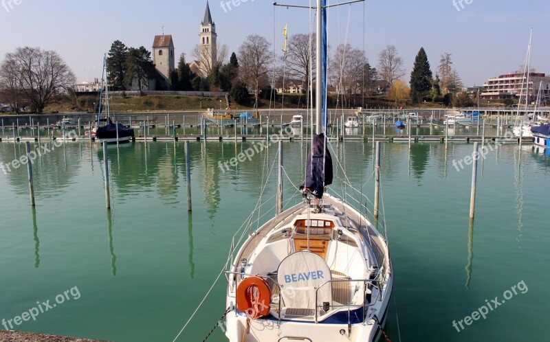 Ship Sailing Vessel Port Boat Harbour Lake Constance