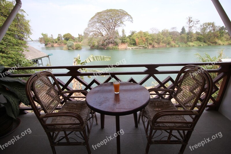 Table Don Det Laos Si Phan Don 4000 Islands