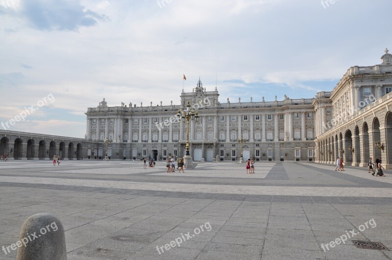 Madrid Royal Palace Spain Tourism Architecture