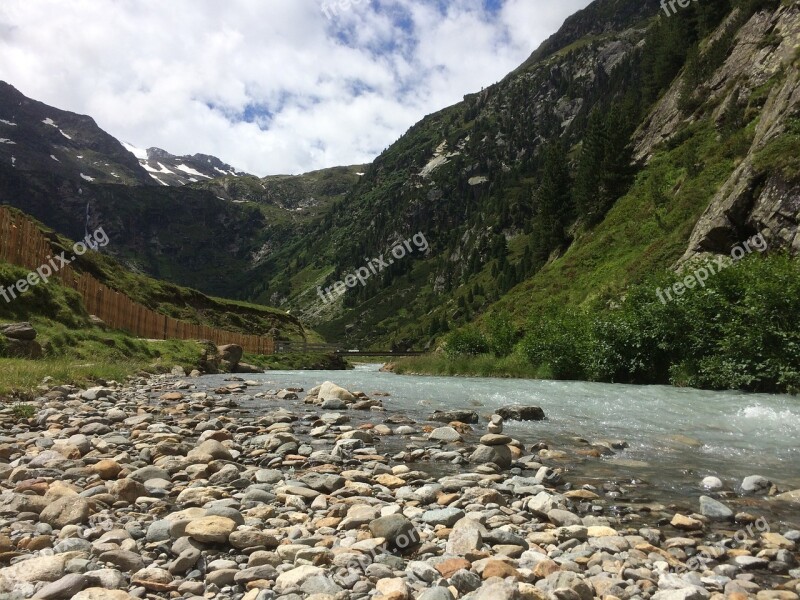 Austria Stubaital Foot Nature Water