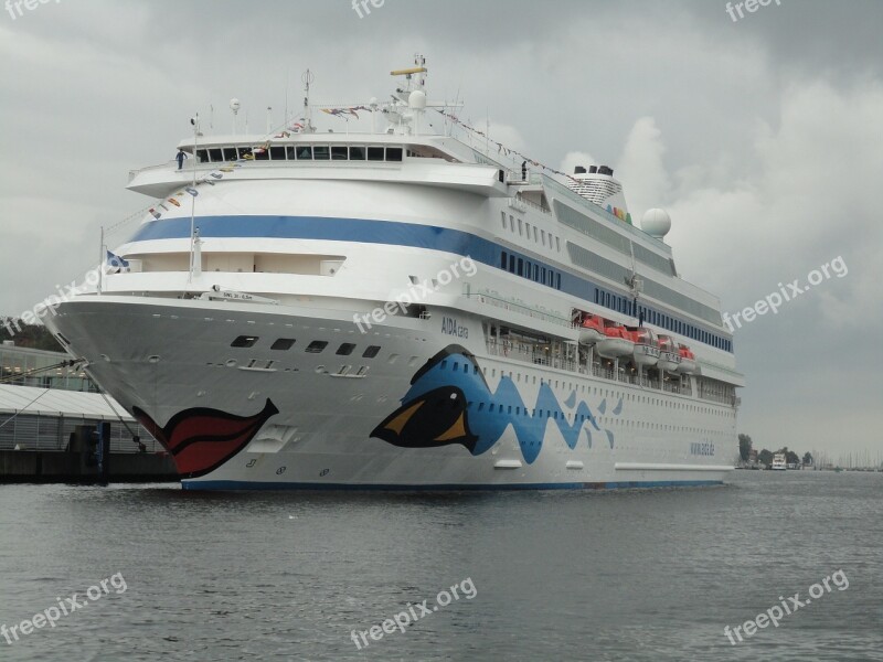 Kiel Baltic Sea Water Passenger-wrong Aida