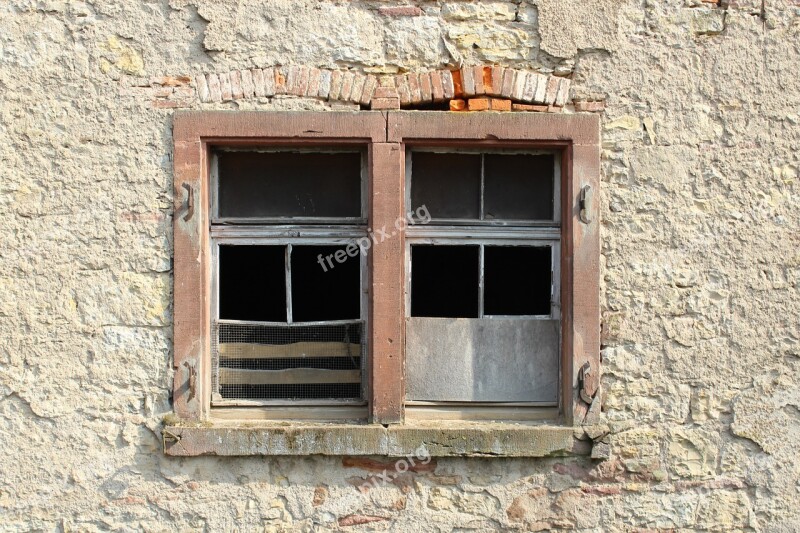 Window Old Old Window Glass Architecture